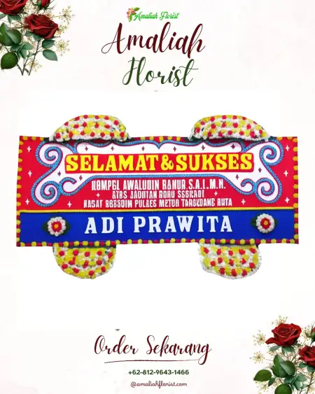 Papan Bunga Ucapan Selamat Harapan Indah